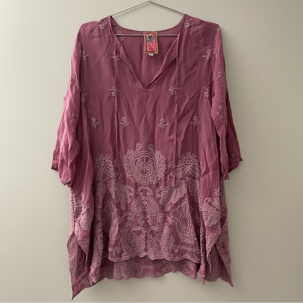Johnny Was Paisley Flair Blouse